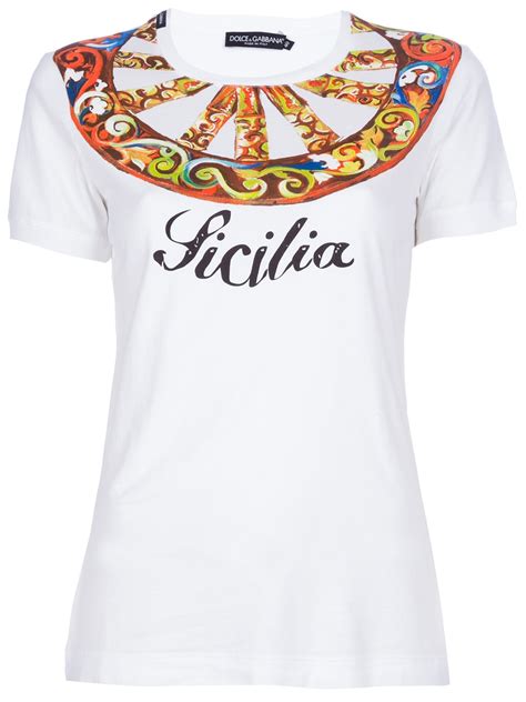 dolce gabbana sicily t shirt|Altro.